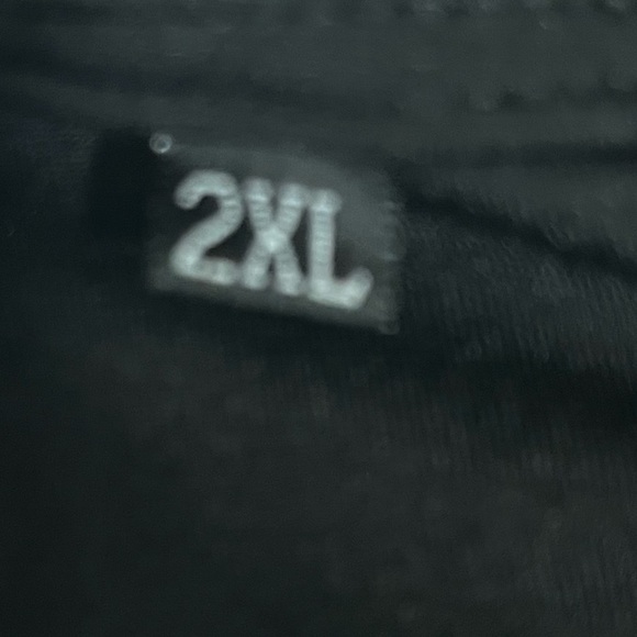 Retro Black Stretch Jersey Bodycon Dress in Plus Size - Picture 3 of 5